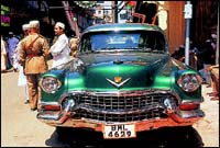 The Syednas Cadillac, a gift from the King of Saudi Arabia.