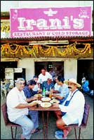 Iranis of Dahanu come to Jehangirs restaurant for breakfast and for a chat.
