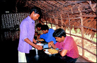 Engineering students from the nearby college have most of their meals at Sea Inn.