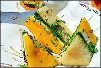 Paneer Dhokla.