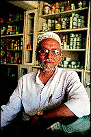 Nooruddin Mushifiqhusain of the Ahmed Ali M. Noor Ali Dawasaz at City Chowk in Aurangabad whose establishment is at least 150 years old. 