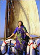 'The best time to be on board is at dawn, at the start of a fresh new day, it is a part of Bombay I have not experienced before'