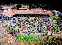 The Sunday market, Chinchero, near Cuzco  a gathering of seven tribes.