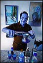 The Commodore loves mixing cocktails and getting people drunk, says his wife of Lancy Gomes.