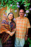 Calicuts gourmet Moplahs, Abida and Rasheed.