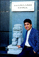 Anjan Chatterjee... 
who has much to smile about!