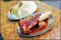 The Paya is chunky, greasy and succulent on a bone that promises marrow.