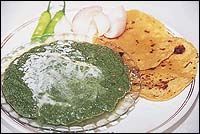 Sarson Ka Saag and Makkai Di Roti